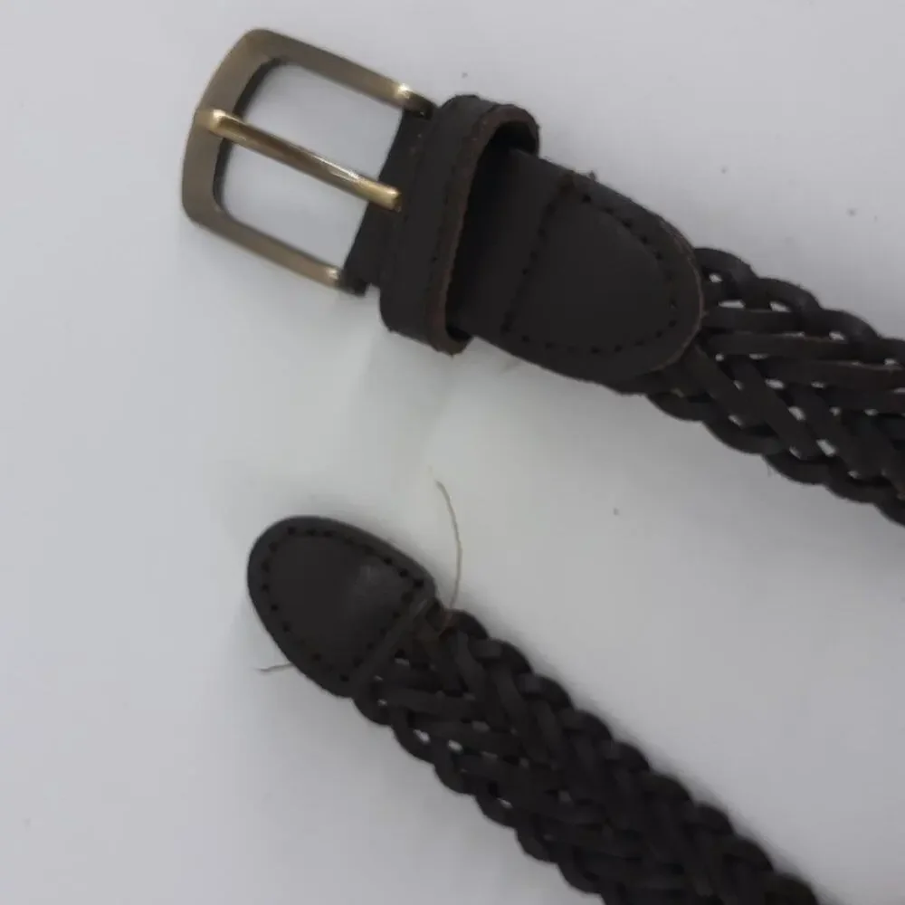 Children's Place Kid's Black Genuine Leather Belt Size 22